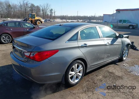2013 Hyundai Sonata Limited из США, поврежденный, VIN 5NPEC4AC7DH679108